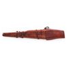 Image 2 : Two-Pc. Brown Leather Rifle Scabbard, A.H. Hardy