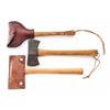 Image 2 : Lot of Three (3) Vintage Double Bit Axes