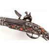 Image 2 : Mid-Eastern Coral/Silver Flintlock Pistol