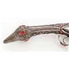 Image 3 : Albanian/Turkish Coral/Silver Fliintlock Pistol