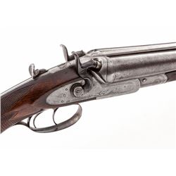 Nichols ''E'' Grade SxS Hammer Shotgun