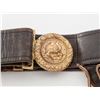 Image 5 : 19th Century U.S. Navy M1852 Brown Leather Belt