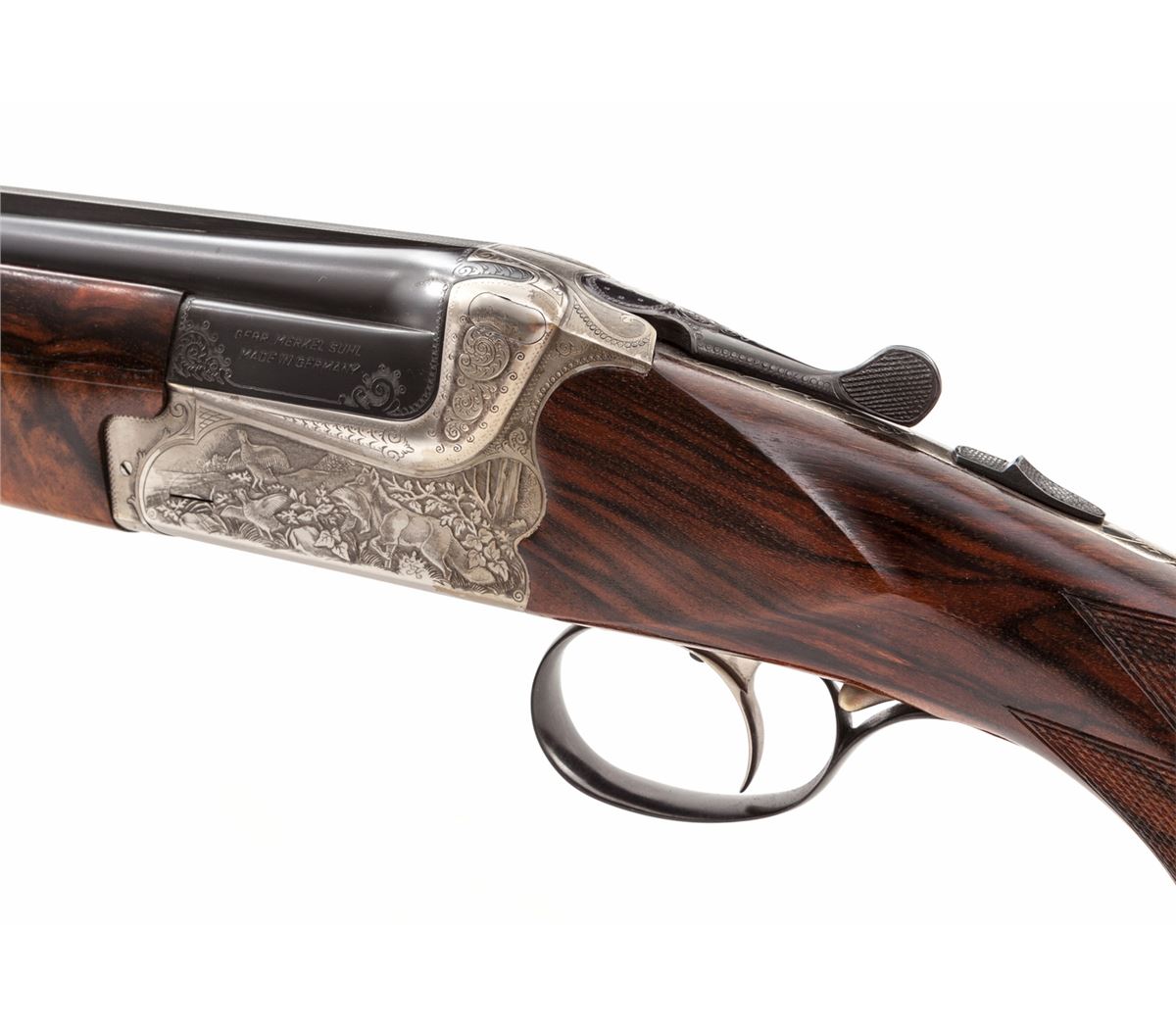 Merkel Box Lock Merkel Model 2001EL O/U Boxlock Shotgun