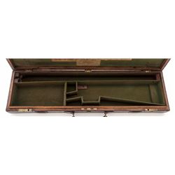 Westley Richards Oak & Leather SxS Shotgun Case
