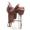 Image 5 : Early 20th C. Tooled Leather Saddle, by Stern