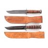 Image 4 : Lot of 2 USMC Fighting Knives