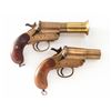 Image 2 : Lot of 2 WWI Era Webley & Scott Very Pistols