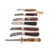 Image 1 : Lot of 7 Folding Knives-Case, Remington, etc.