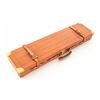 Image 4 : Two Leather Luggage Cases for SxS Shotguns