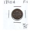 Image 2 : 10 cents 1890H F-12.
