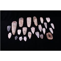 Native American Artifact Collection from the personal