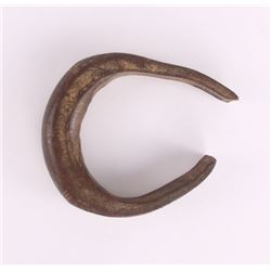 19th Century, African slave trade currency bracelet.