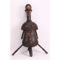 Rare African Sogo tribal wood carved fertility fetish