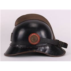 German World War Helmet.  (Size: See second photo for