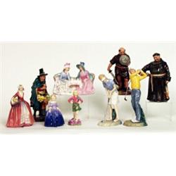 A Royal Doulton figure group  Afternoon Tea , HN 1747, printed and painted marks, height 14.5cm,...