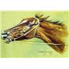 Image 1 : Georges Sweztshkoff. Study of a racehorse's head, signed and dated 1909 Paris lower right, 19.5cm...