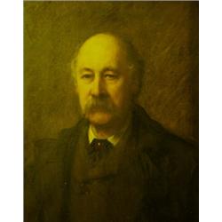 J.N. Bentley. Portrait of a gentleman, signed and dated 1900 lower right, on canvas, 61.5cm x 51c...