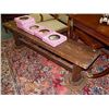 Image 1 : VINTAGE WOOD BENCH - 60" LONG