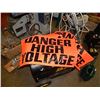 Image 1 : HIGH VISABILITY - HIGH VOLTAGE BANNERS - 2