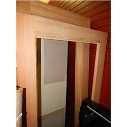 NEW DOOR - NEEDS GLASS OR SCREEN