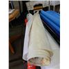 Image 1 : NEW ~6' ROLL OF WHITE TARP MATERIAL