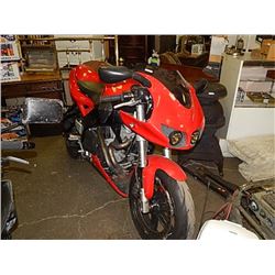 *S.T.O.A - 2007 MOTOR BIKE - HARLEY DAVIDSON BUELL - NEW BATTERY - NEW STARTED RELAY - CLUCK WILL BE