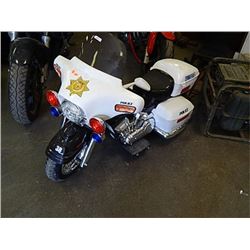 POLICE ELECTRIC BIKE - NO CHARGER