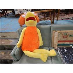 LARGE BIRD STUFFY & DOG STUFFY
