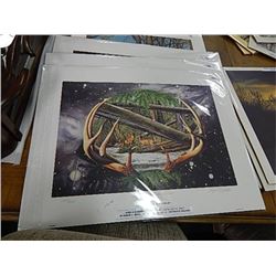 LIMITED EDITION PRINTS - EUGENE PENTZ - (PKG # 8) 2PC TTL - 1 BEATUY OF ORION AND 1 ODYSSEY FROM ANC