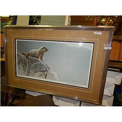 FRAMED LIMITED EDTION PRINT - HOARY MARMOT - ROBERT BATEMAN (CERTIFICATE I N TRANSIT) - GALLERY ESTI