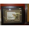 Image 1 : FRAMED PRINT - RED TAILED HAWK - ROBERT BATEMAN- GALLERY ESTIMATE - $375