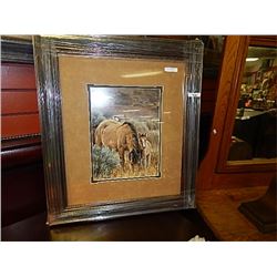 FRAMED LIMITED EDITION PRINT - A PRYOR MORNING - NANCY GLAZIER - GALLERY ESTIMATE $625
