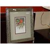 Image 1 : FRAMED LIMITED EDITION PRINT"CARDINAL & SNOW BERRIES - ROBERT BATEMAN - GALLERY ESTIMATE$625