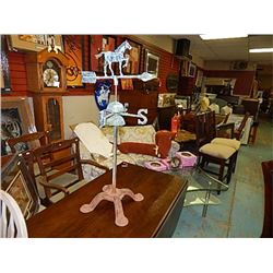 CAST HORSE WEATHER VANE - NO "N"