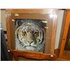 Image 1 : FRAMED PRINT - TIGER PORTRAIT - ROBERT BATEMAN - GALLERY ESTIMATE $625