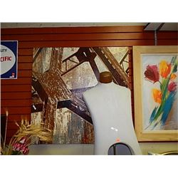 OIL ON CANVASS - IRON WORKS