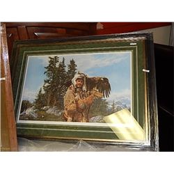 FRAMED LIMITED EDITION PRINT - I CALL HIM FRIEND - PAULE CALLE- GALLERY ESTIMATE $1125