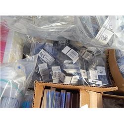 BOX NEW FINISHING NAILS - APPROX 12 LARGE PACKS