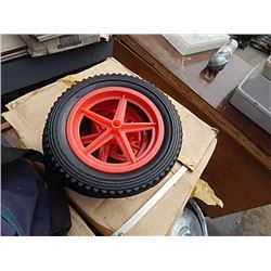 NEW WHEELS - BLACK AND RED - SET OF 4 PER LOT