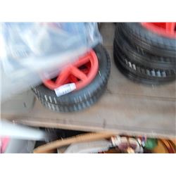 NEW WHEELS - BLACK AND RED - SET OF 2 ONLY