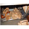Image 1 : WEIRD AND FUNKY PIECES OF WOOD ON BOTTOM SHELF