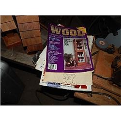 ASSORTED WOOD CRAFTING MAGAZINES