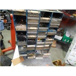 BOLT BIN AND CONTENTS
