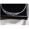Image 3 : NECKLACE - BLUE WHITE DIAMOND TWIST NECKLACE - 14 RARE BLUE DIAMONDS AND 12 WHITE DIAMONDS - INCLUDE
