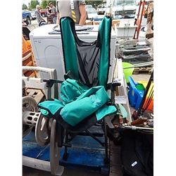 FOLDING CAMPING CHAIR WITH BAG - AS-IS