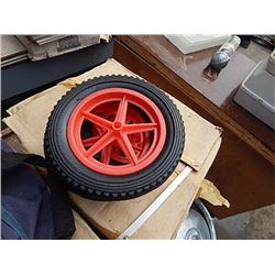 NEW WHEELS - BLACK AND RED - SET OF 4 PER LOT