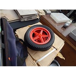 NEW WHEELS - BLACK AND RED - SET OF 4 PER LOT