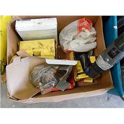 BOX OF NEW AUTOMOTIVE REPAIR STUFF