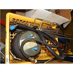 BIN OF AIR BAGM HOSESM RODS