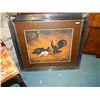 Image 1 : FRAMED PRINT - HEN PECKED - GALLERY ESTIMATE - $375